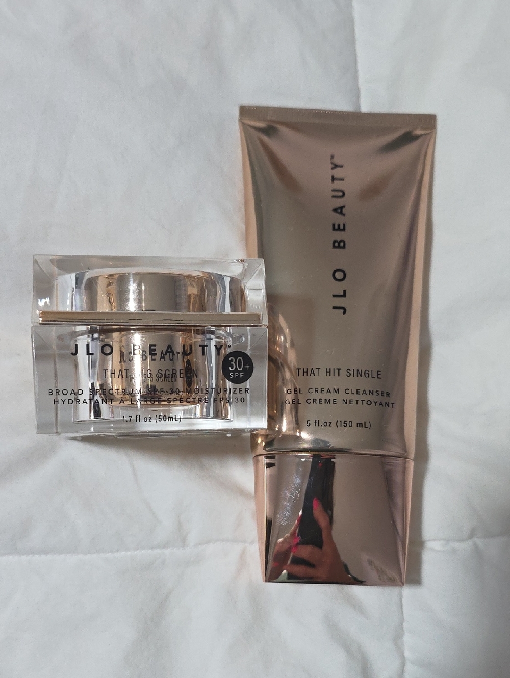 Jennifer Lopez JLo Beauty Rose Gold Moisturizer & Cleanser Duo